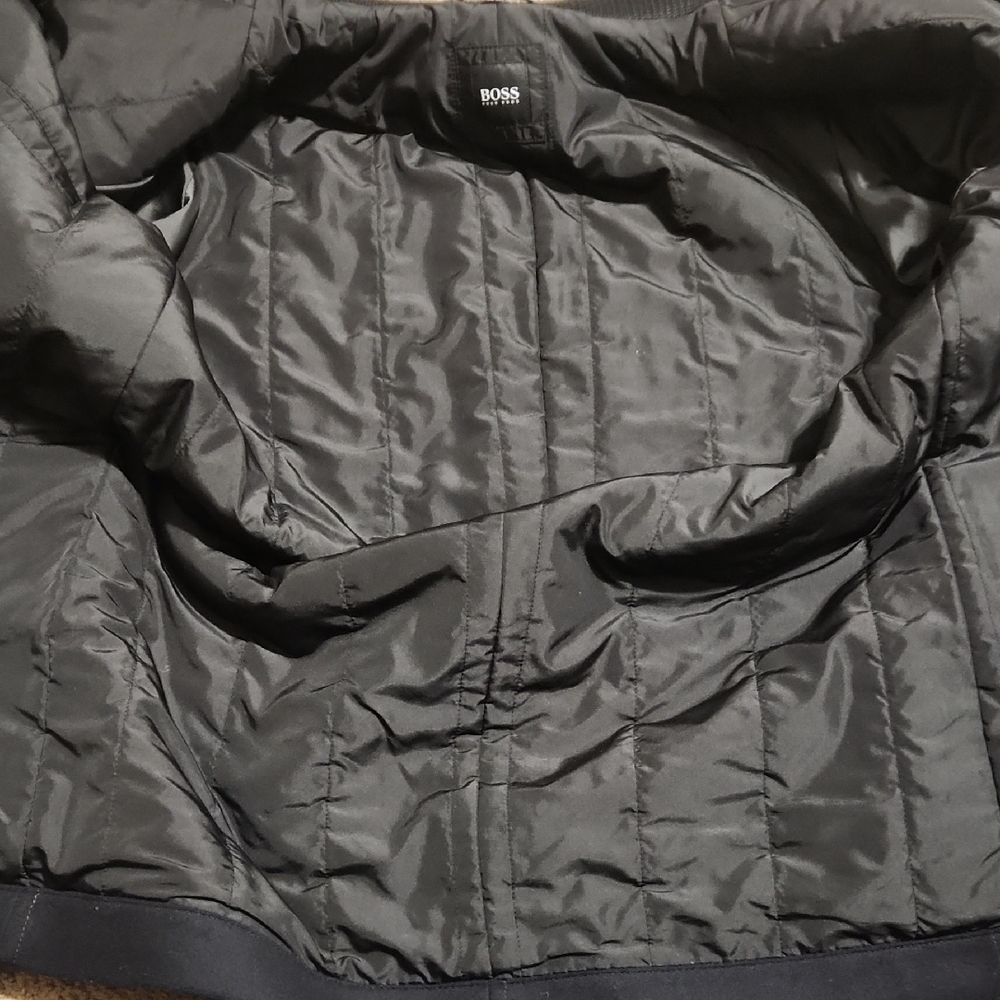 Men's Black Coat - Picture 11 of 12